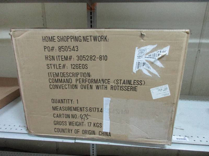 Command Performance toaster oven