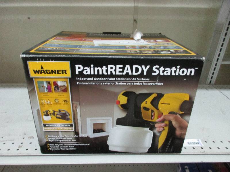 Paint ready station