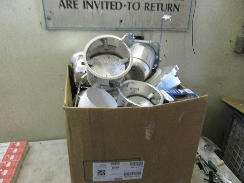 Box of recessed lights