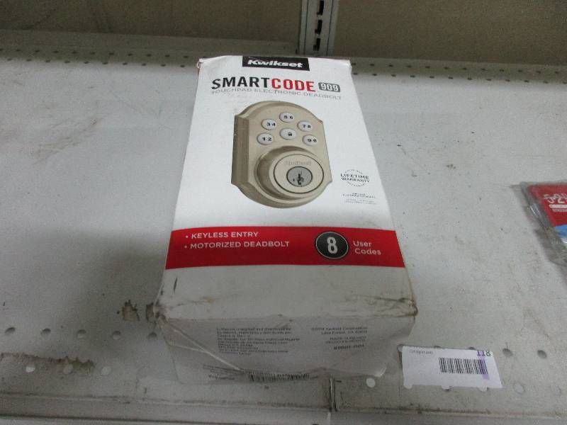 Electronic dead bolt