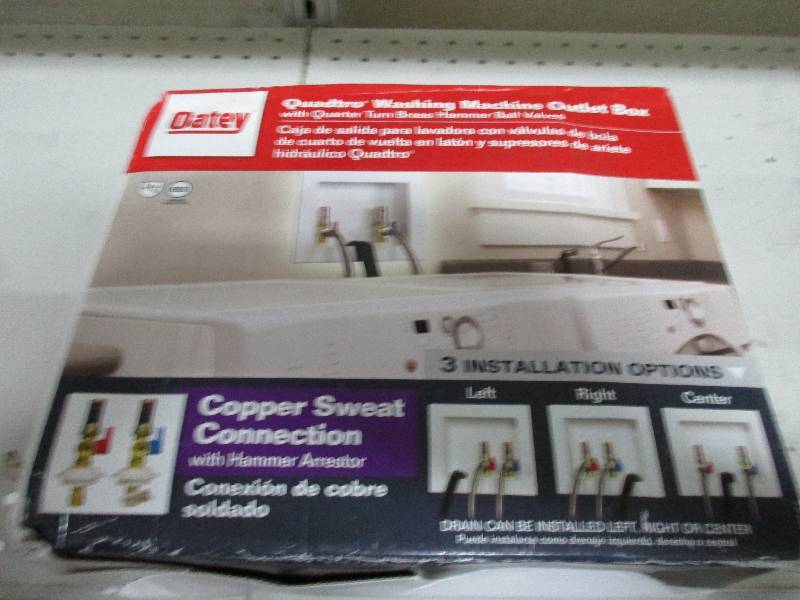 Washing Machine outlet box