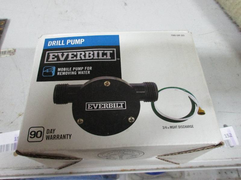 Drill pump
