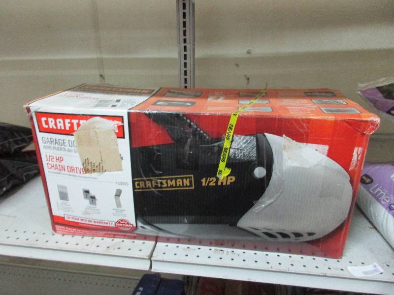 Craftsman 12 hp garage door opener
