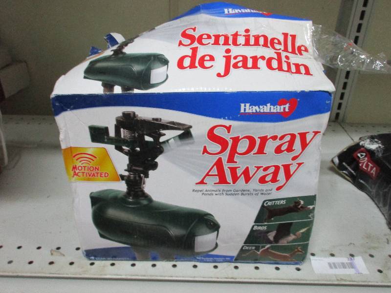 Spray away
