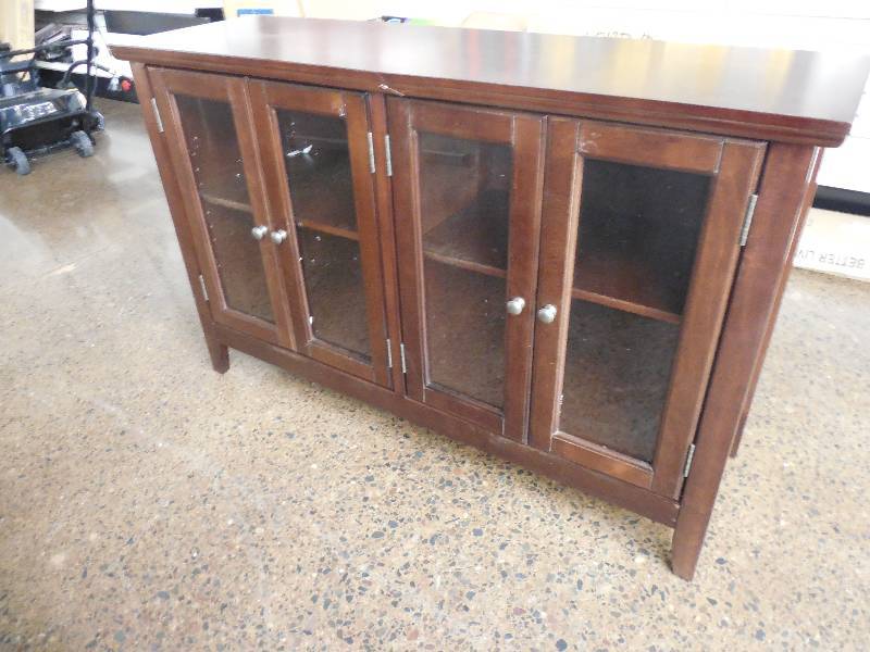 lot 5 image: McLeland Design Entertainment Center  Buffett