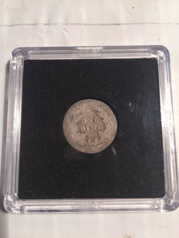1876-S SEATED LIBERTY SILVER DIME