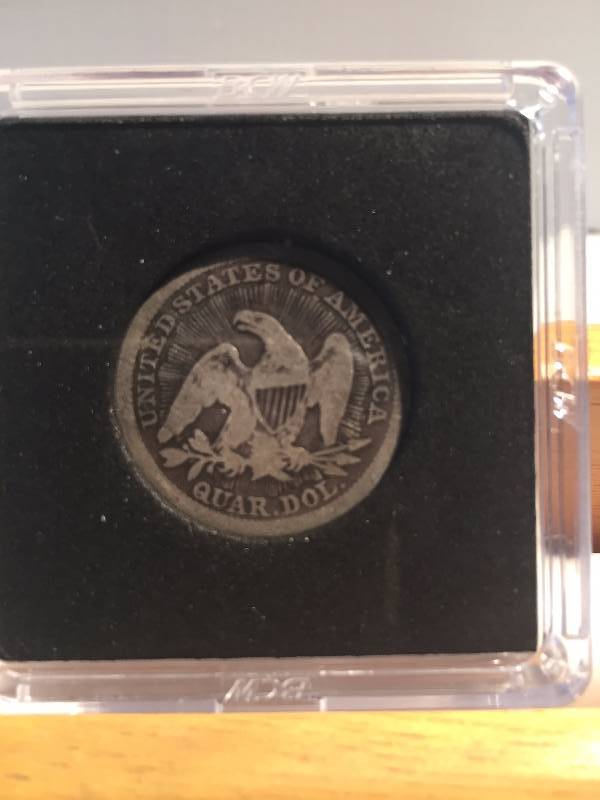 1853  SEATED LIBERTY SILVER QUARTER