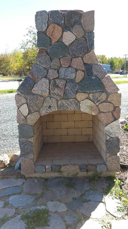 Outdoor Fireplace