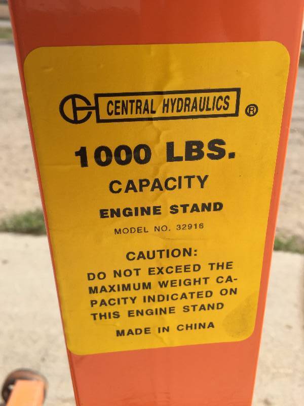 ENGINE STANDS WHEELED