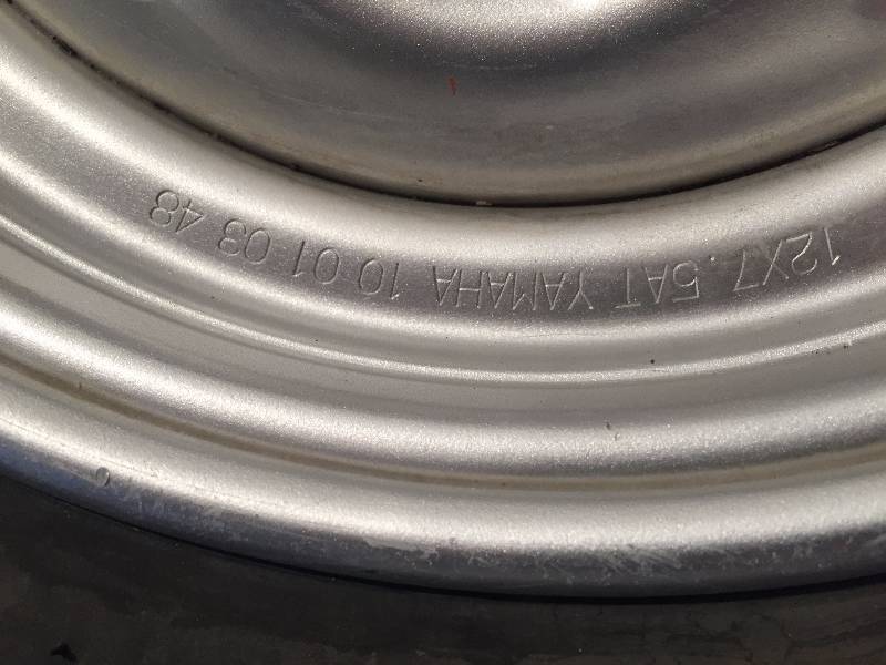 YAMAHA ATV RIMS AND TIRES