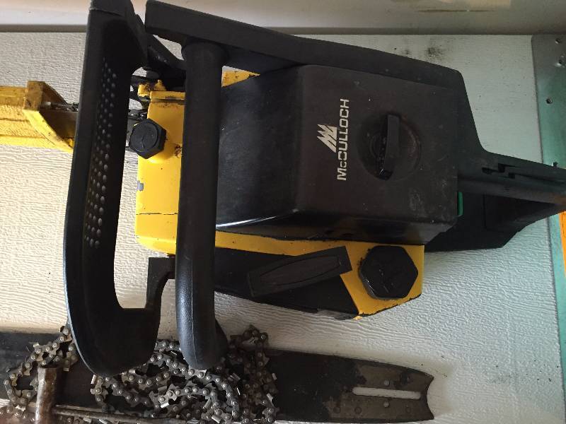 MCCULLOCH CHAINSAW