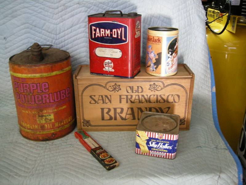 lot 55 image: Vintage Collector Tins
