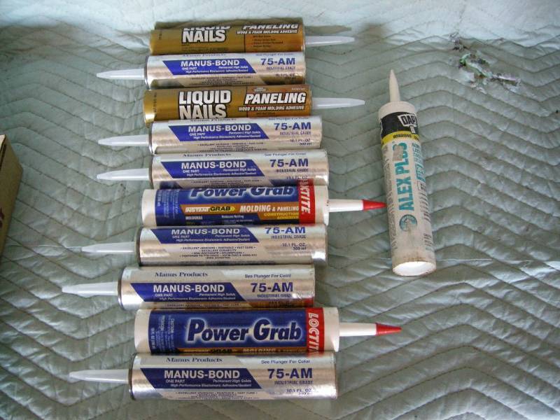 lot 58 image: Tubes of Adhesive