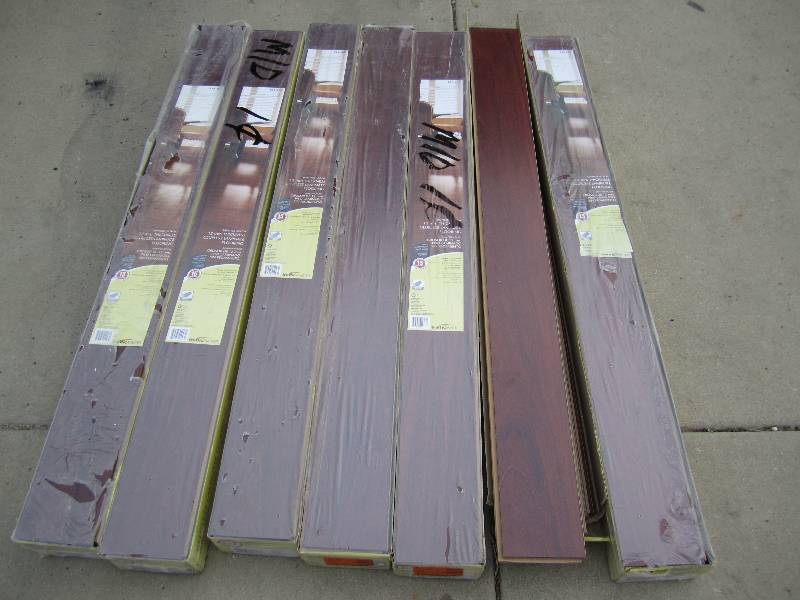 lot 10 image: Lot of 7 cases, Raintree Acacia lam...
