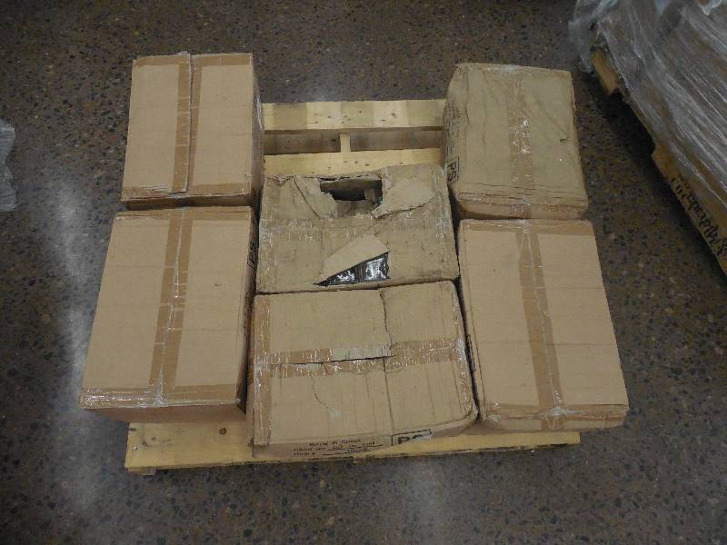 (6) CASES OF GLASS JARS