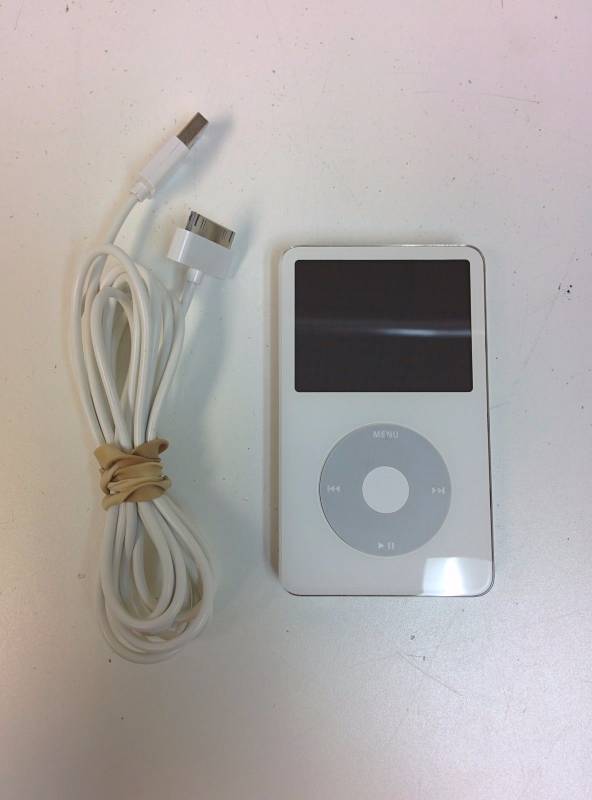 Apple 5th Gen iPod Classic 30GB White