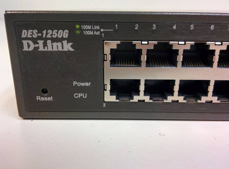 D-Link DES (DES-1250G) 48-Ports External Ethernet Switch