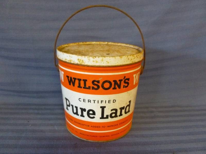 Vintage Metal Container