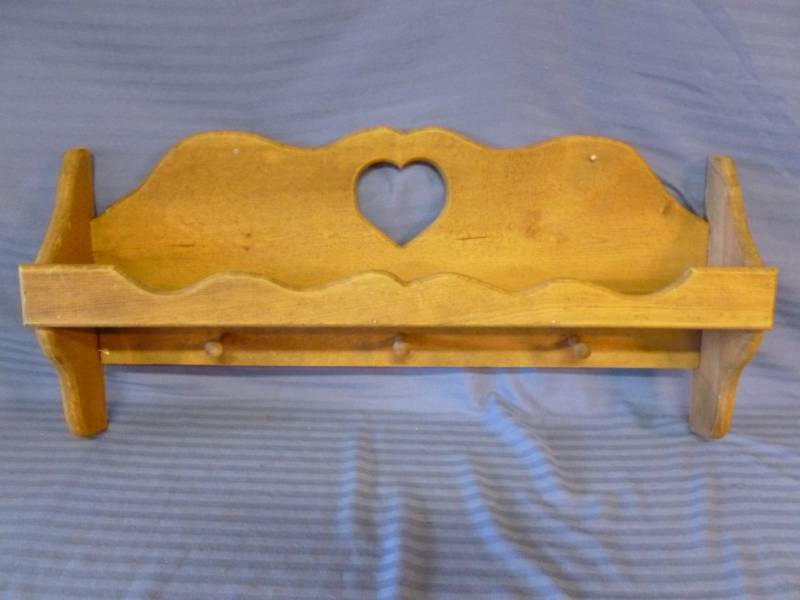 Wooden Wall Shelf