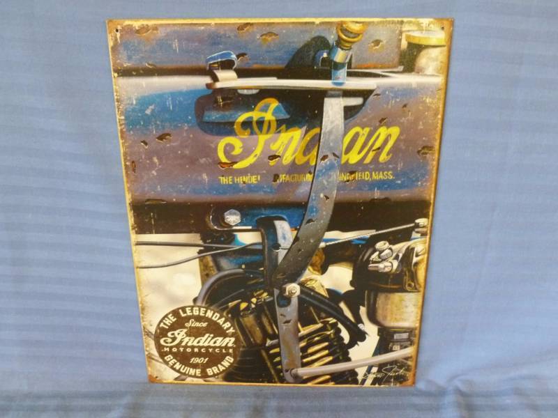 Indian Motorcycle Sign