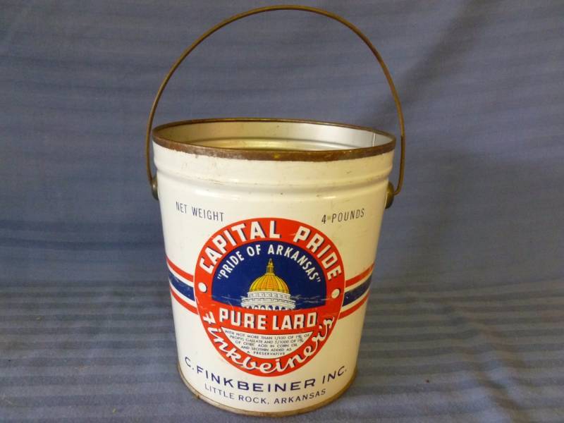 Vintage Metal Container