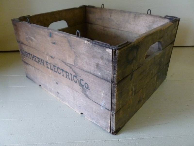 Antique Wooden Crate