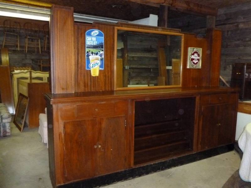 Vintage Back Bar