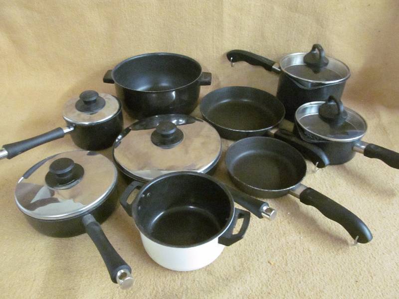 pots and pans