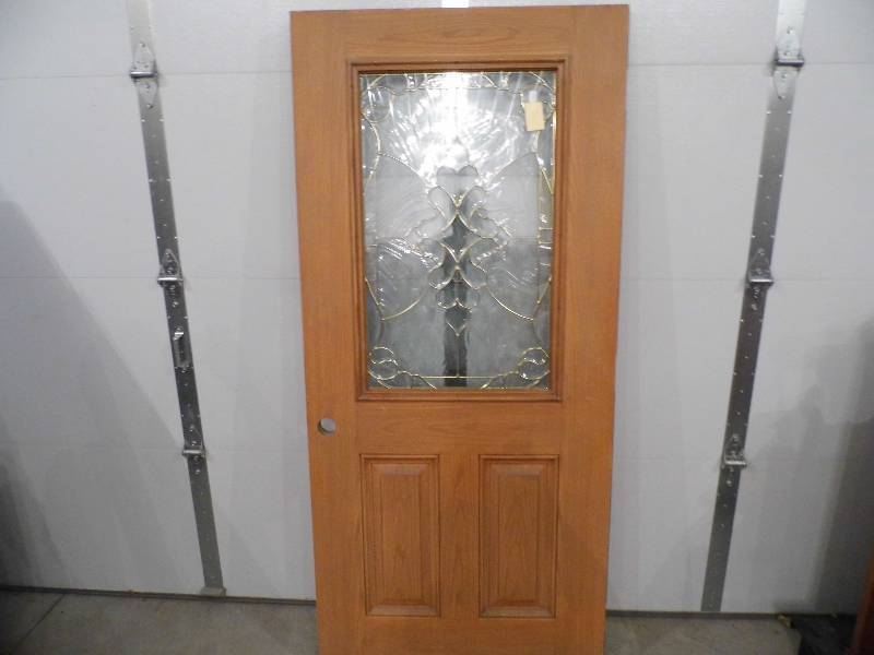 New Wood Door w Glass