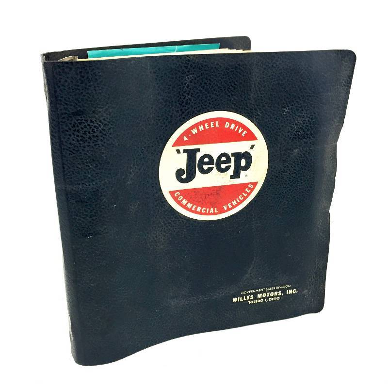 lot 1 image: Rare 1961 JEEP Willeys Government Sales Manual