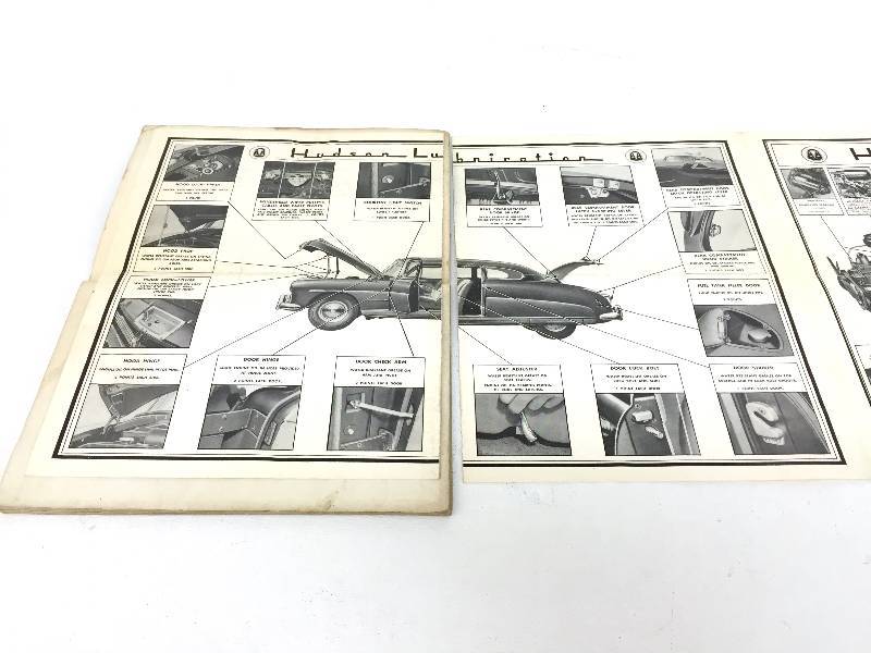 lot 3 image: Rare Original Hudson Owners Manual