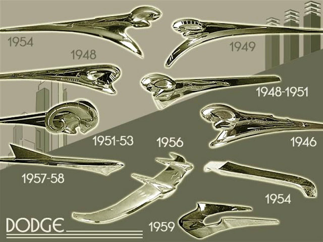 lot 8 image: Rare Original Hood Dodge Ram Ornament 1950-52 $$