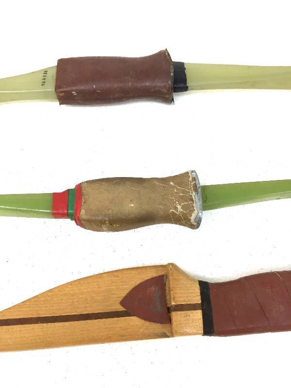Lot of three 1920s or 30s archery bows $$$$