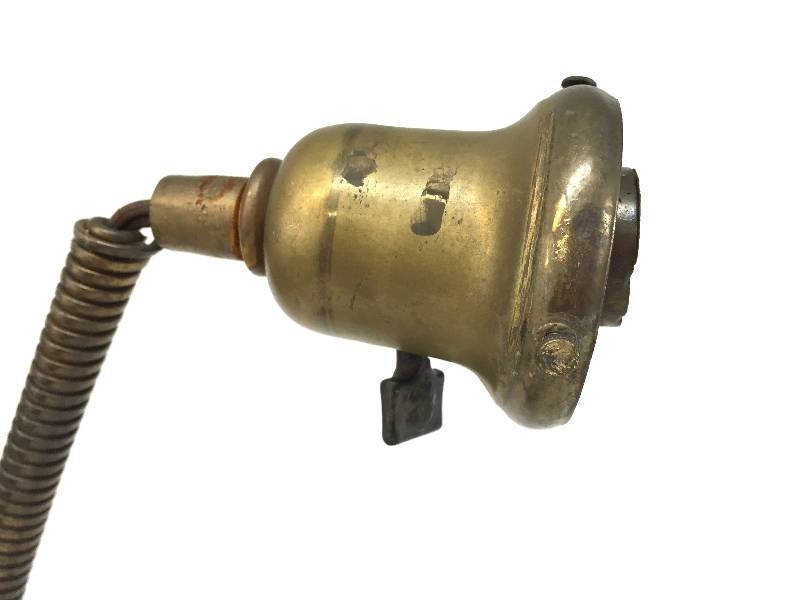 Antique lamp base brass GE early 1900s