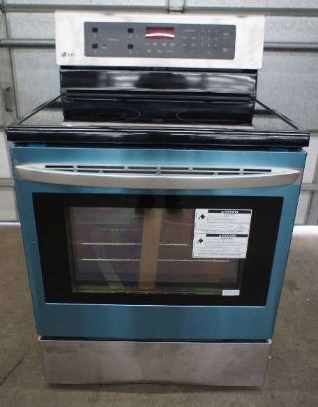 LG Stove - Model # (LRE3021ST)