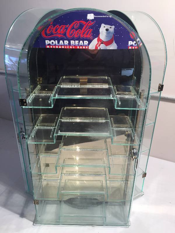 COCA COLA DISPLAY CASE