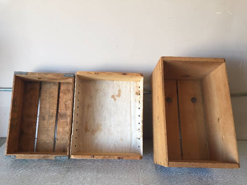 WOODEN CRATES
