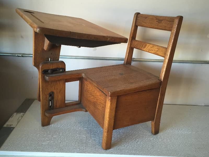 VINTAGE SCHOOL DESK