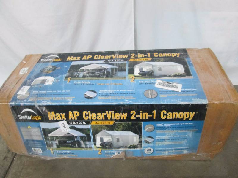 lot 27 image: 10 x 20 Instant Garage or Canopy