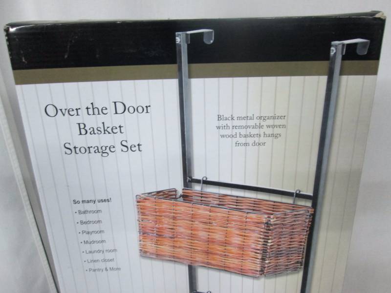 lot 87 image: Over-the-Door 3 Tier Basket