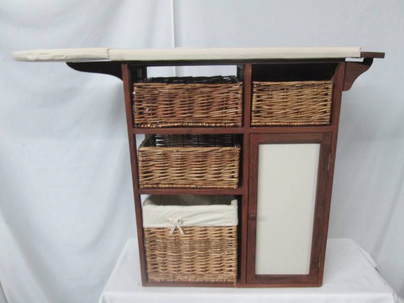 lot 58 image: Ironing Board with Storage