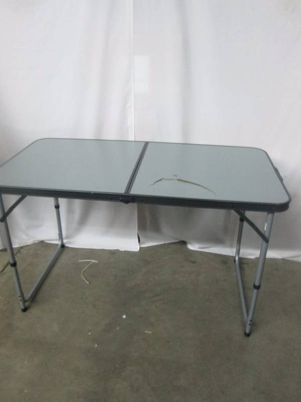 lot 57 image: CenterFold 2 x 4 Camp Table