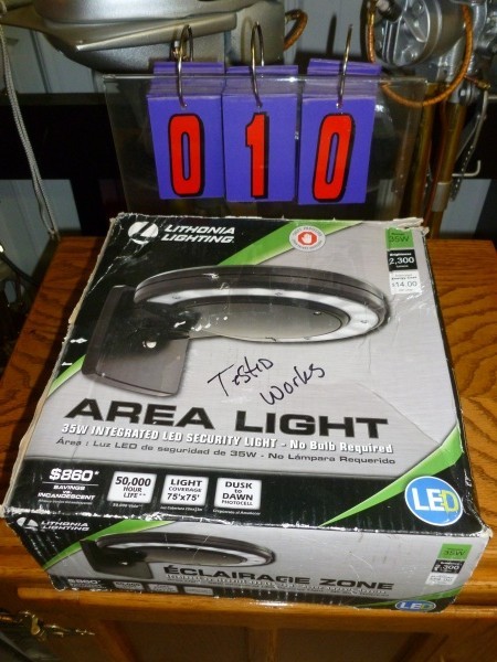 SnS Auctions # 183 Fall equipment