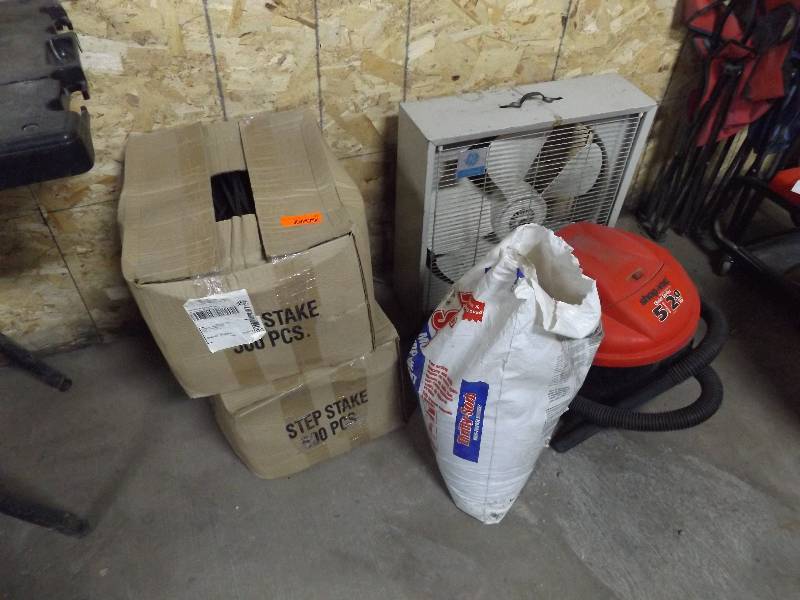 Shop Vac, Lawn Stakes and More