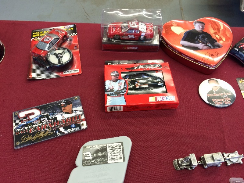 Dale Earnhardt or JR  Assorted collectors items and memobila  - view all pictures   lot of approx. 25