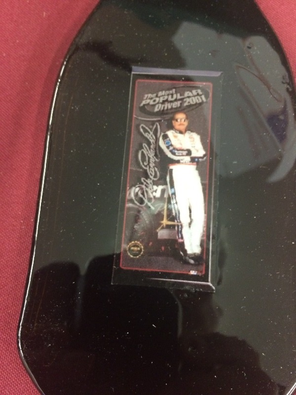 Dale Earnhardt or JR  Glass Wind Chime Collectibles, - view all pictures  New