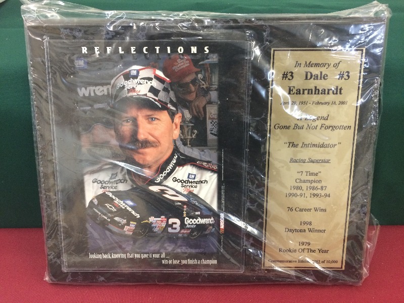 Dale Earnhardt or JR   Collectors Plaque  - view all pictures