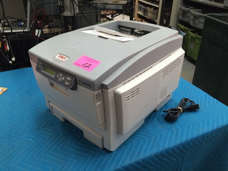 OKI Color Lazer Printer  C5500  Works Fine