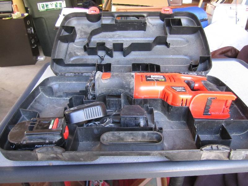 Black and Decker Firestorm cordless...