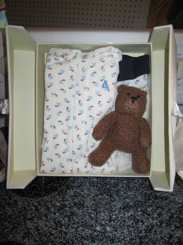 Baby Gap sleeper outfit with hand m...